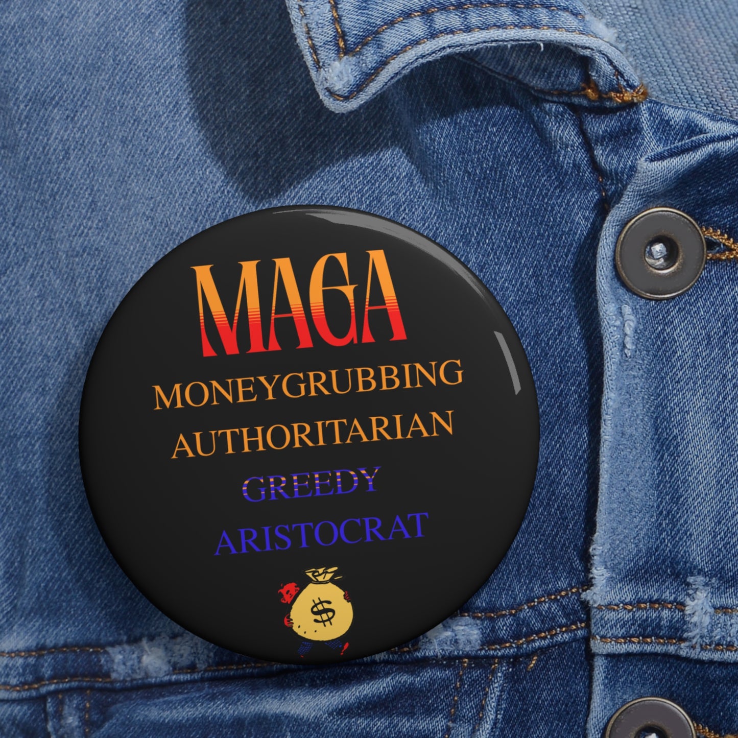 Custom Political Pin Buttons - Bold Statement Accessories for Activists